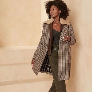 Banana Republic Italian wool coat, size small